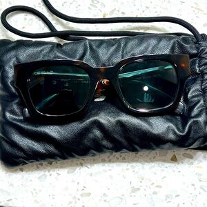 Off white shades with green tint